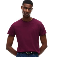 Tommy Jeans Mens T-Shirt Calypso Berry