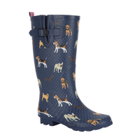 Jo & Joe Womens Wellington Faithful Navy/Multi