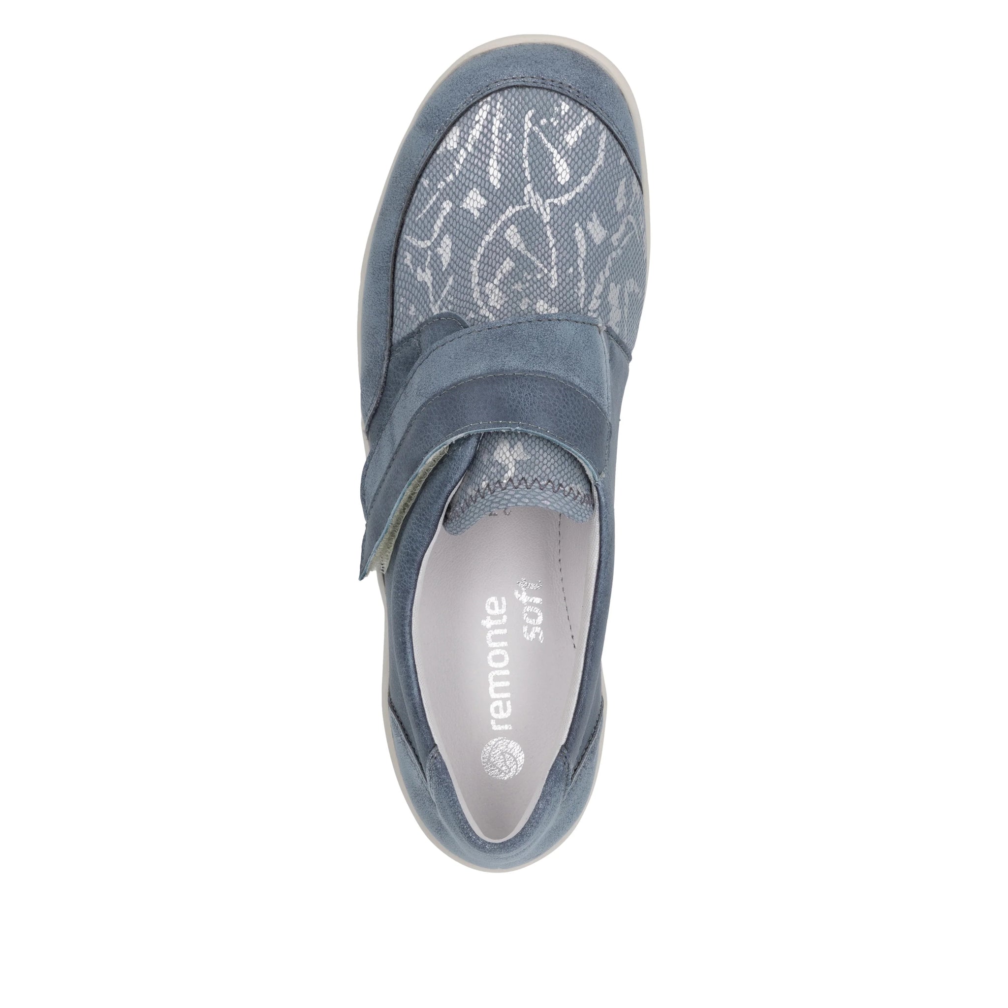 Remonte Womens Shoe R7600 Blue Combination