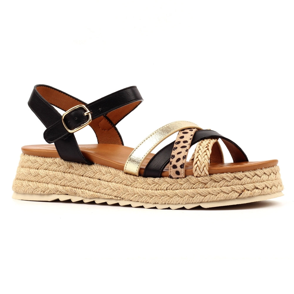 Lunar Womens Sandal JLH607 Flick Black