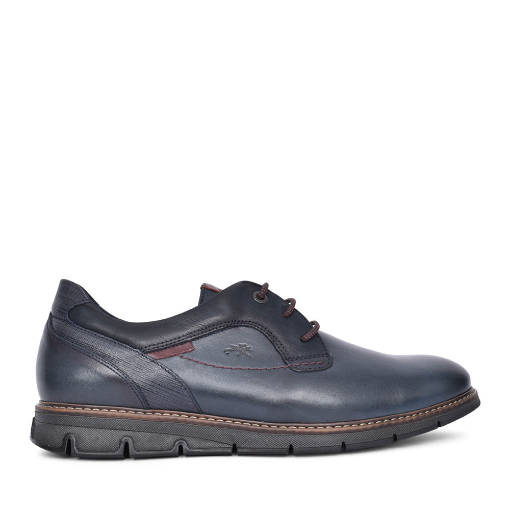 Fluchos F0979 men's navy leather shoe