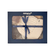 Dubarry Womens Scarf and Hat Gift Set Foley Dusky Green