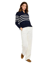 Dubarry Womens Zip Neck Sweater Fonthill Navy