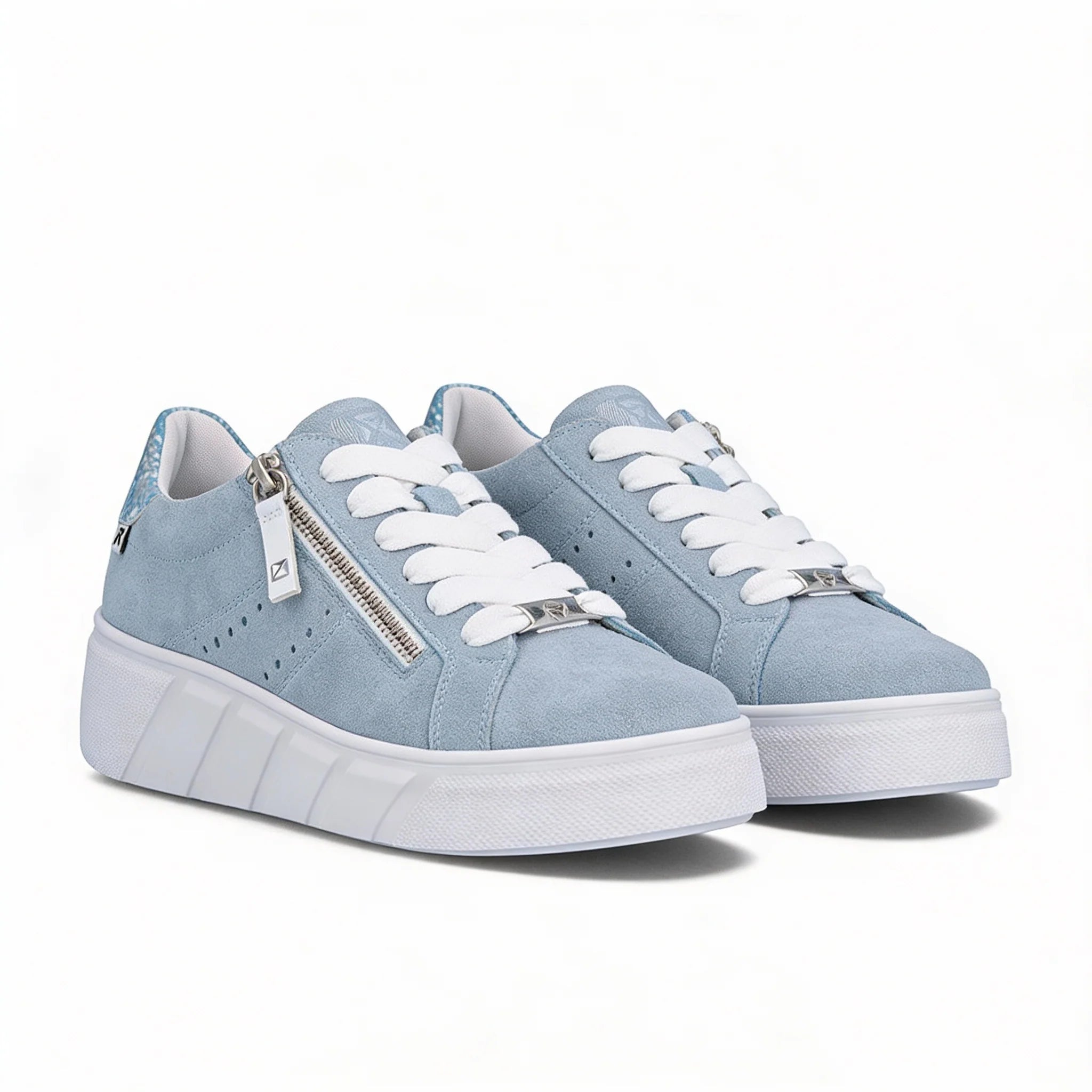 Rieker Womens Trainer W2605-12 Blue