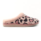 Lunar women's pink slip-on slipper