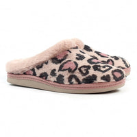 Lunar women's pink slip-on slipper