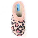 Lunar women's pink slip-on slipper