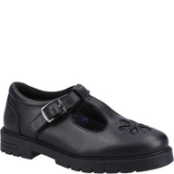 Hush Puppies Girls School Shoe Fiona Senior Black