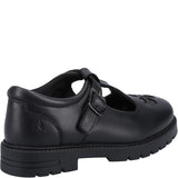Hush Puppies Girls School Shoe Fiona Senior Black