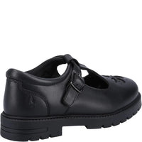 Hush Puppies Girls School Shoe Fiona Senior Black
