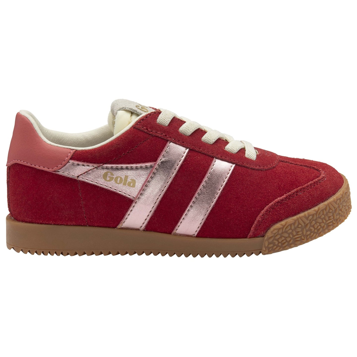Gola Girls Trainer Elan Glitz Red/Pink/Coral