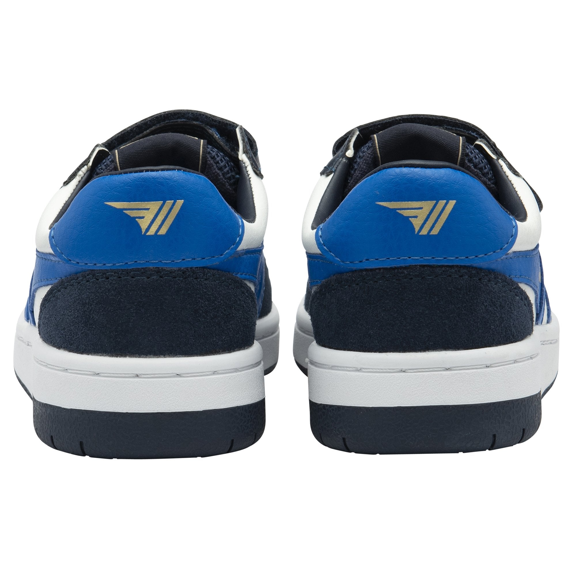 Gola Boys Trainer Hawk Strap White/Navy/Blue