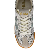 Gola Womens Trainer Elan Savanna Cheetah/Feather Grey/Green Mist