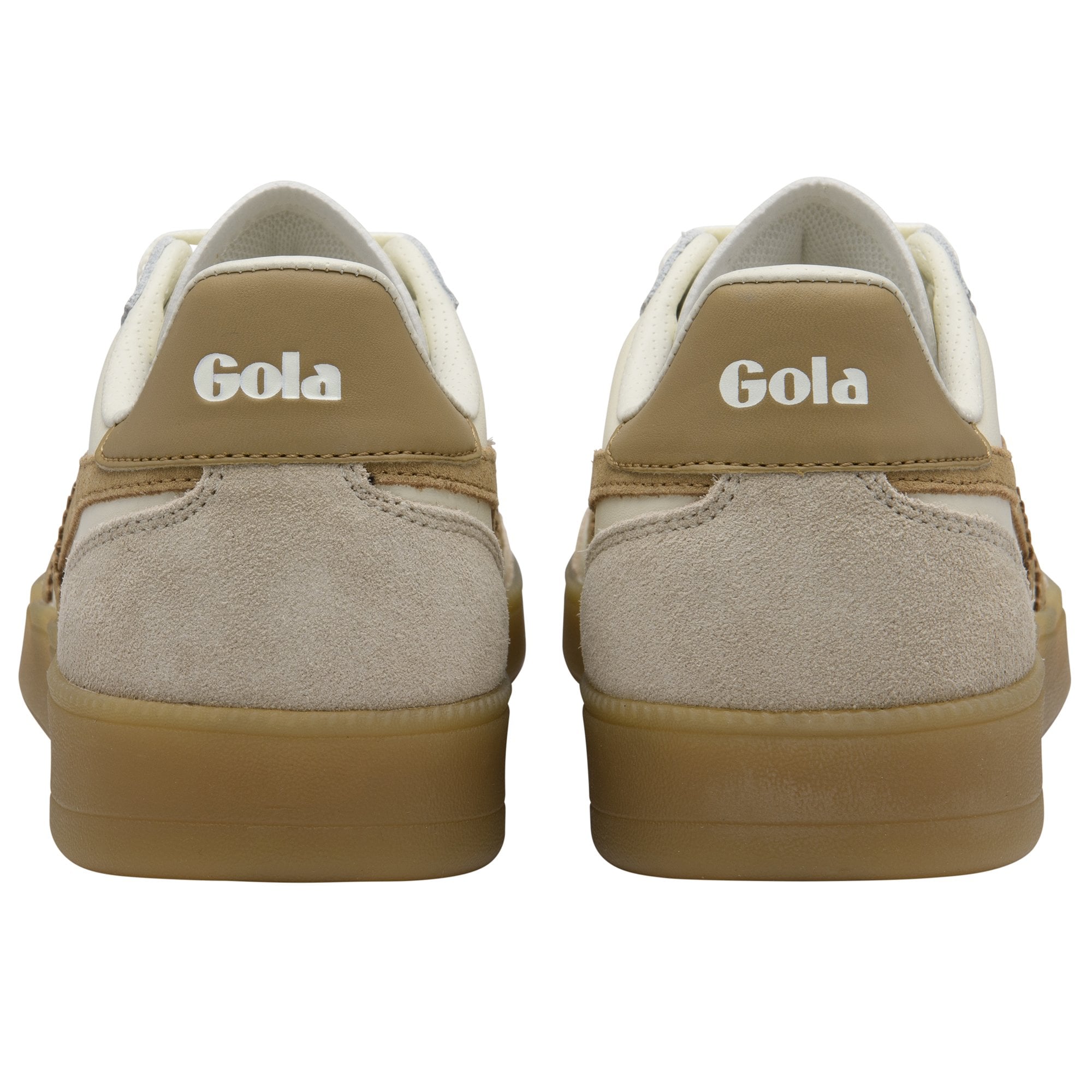 Gola Womens Trainer Viper Leather Off White/Bone/Light Caramel/Gum