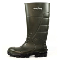 Goodyear Mens Castle Plus Safety Wellington Green