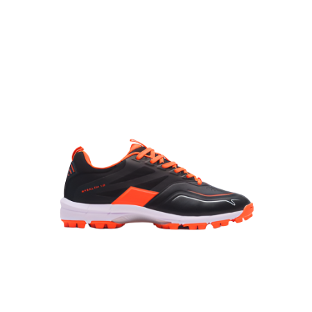 Grays Adults Stealth 1.0 Hockey Shoe Black/Orange