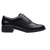 Clarks Womens Shoe Havisham Oak Black Leather