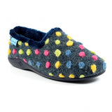 Lunar Womens Slipper Helix Blue