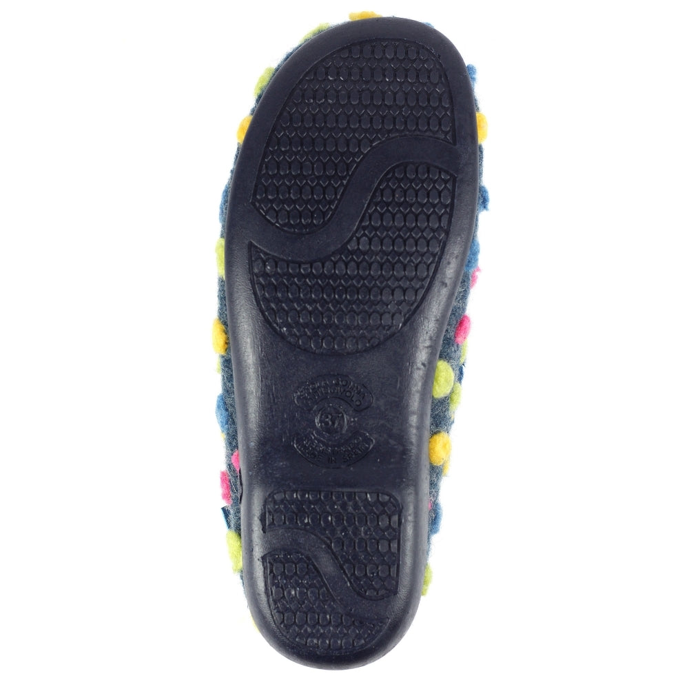 Lunar Womens Slipper Helix Blue