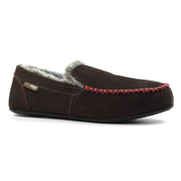 Lazy Dogz men's brown slip-on slipper