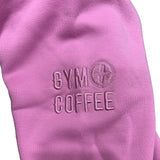 Gym+Coffee Womens Half Zip Sierra Cotton Candy