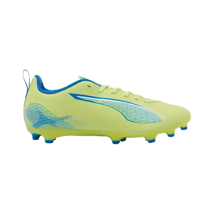 Puma Kids Ultra 5 Play FG/AG Football Boot Yellow/White