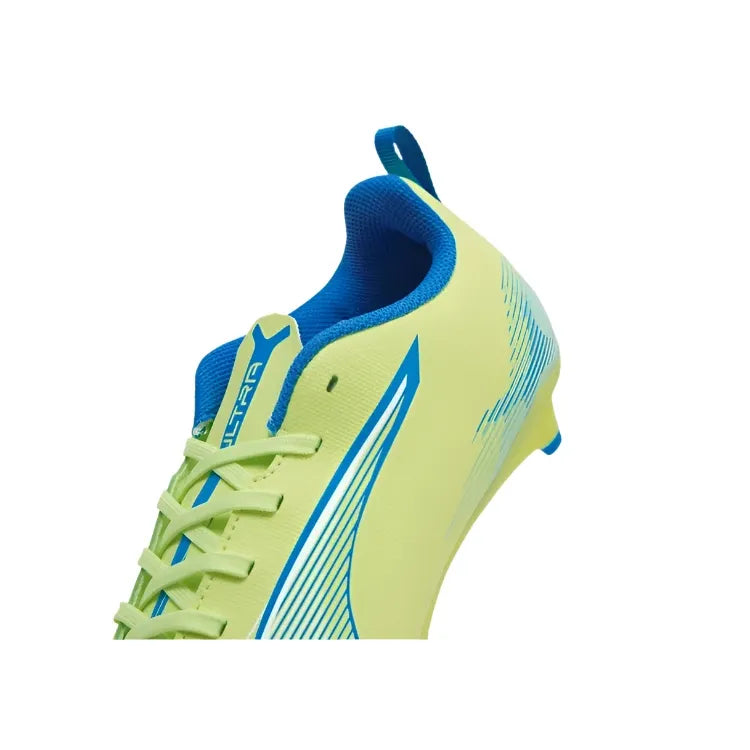 Puma Kids Ultra 5 Play FG/AG Football Boot Yellow/White