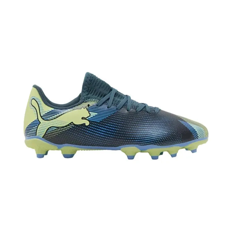 Puma Adults Football Boots Future 7 Play FG/AG Gray/Purple
