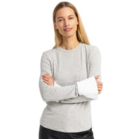 Yaya Womens Jumper 01-709418-609 Medium Grey Melange