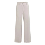 Yaya women's purple trousers with elasticated