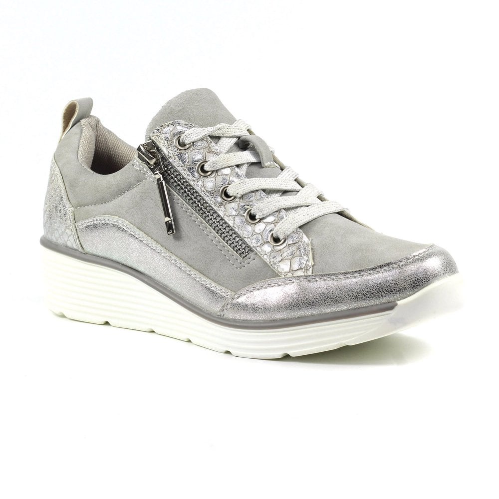 Lunar Womens Trainer Kiley Silver