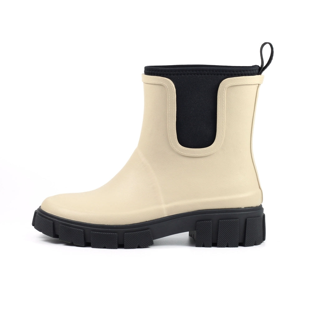 Lazy Dogz Womens Wellington Boots Lake Cream