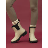 Lazy Dogz Womens Wellington Boots Lake Cream