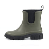 Lazy Dogz Womens Wellington Boots Lake Olive