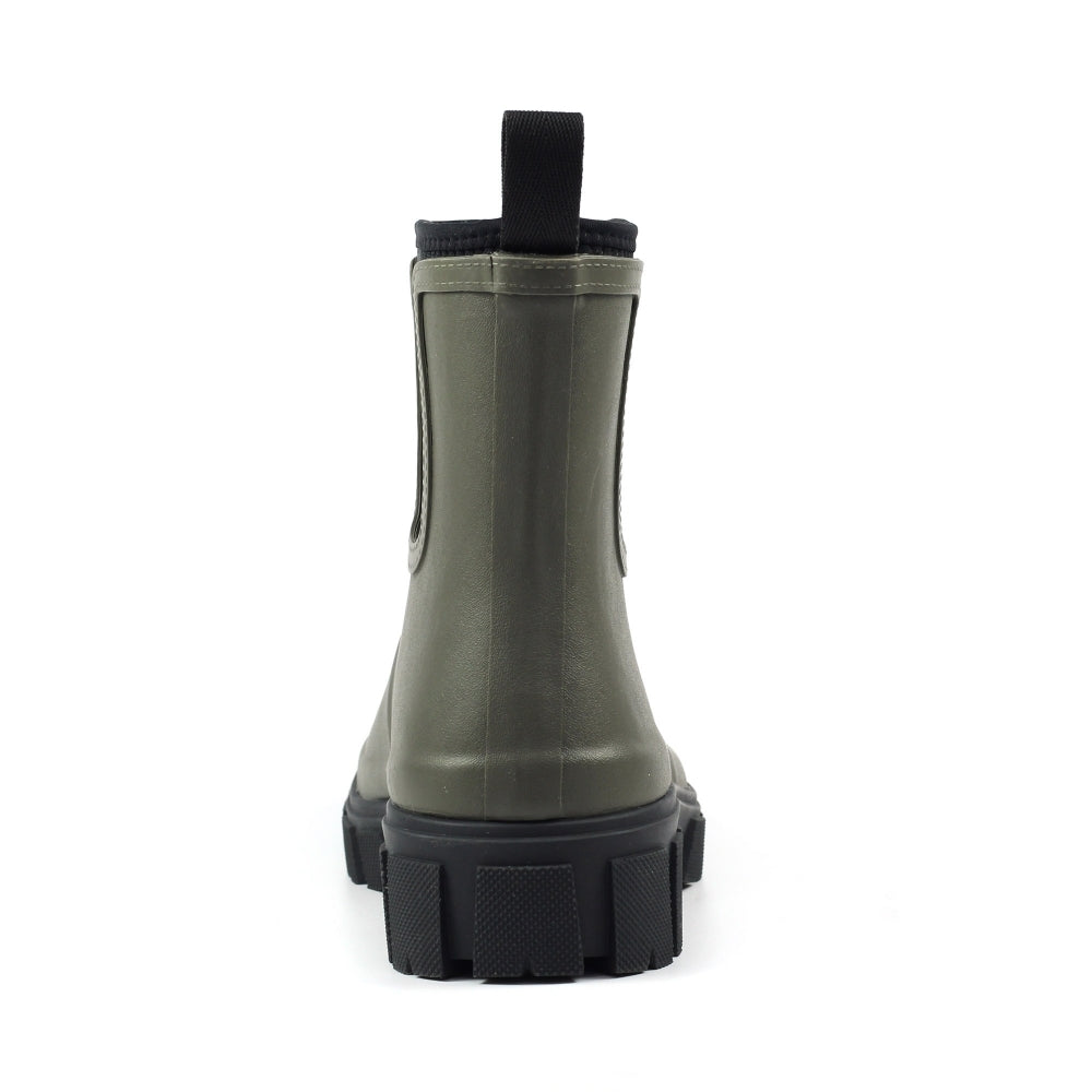Lazy Dogz Womens Wellington Boots Lake Olive