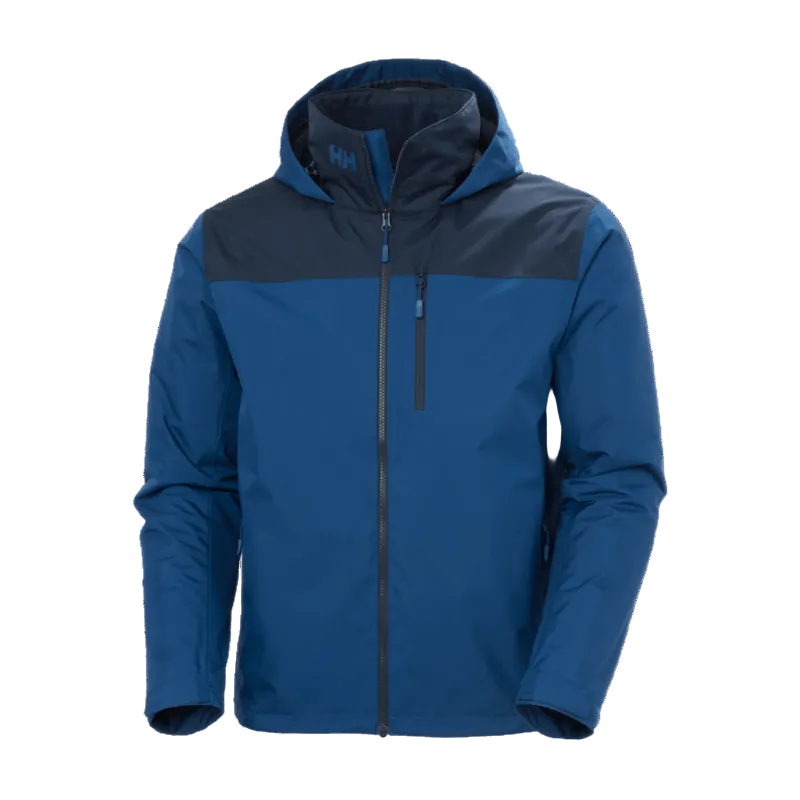 Helly Hansen Mens Crew Midlayer Jacket 2 Dark Blue