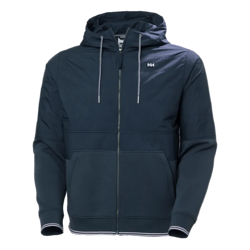 Helly Hansen Mens Koster Hybrid Full Zip Hoodie Navy