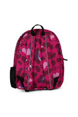 Hype Girls Pink Heart Leopard Backpack