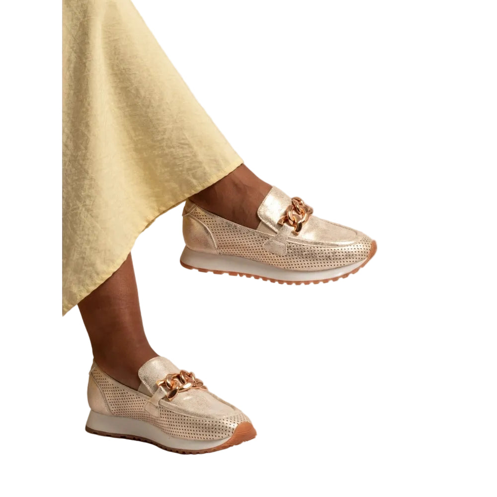 Luna Womens Shoe Lulu Gold
