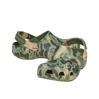 Crocs Kids Classic Glow Snapback Strap Camo Multi