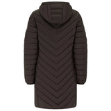 Lighthouse Womens Long Coat Laurel Cocoa