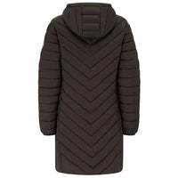 Lighthouse Womens Long Coat Laurel Cocoa