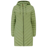 Lighthouse Womens Long Coat Laurel Moss