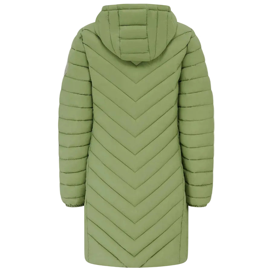 Lighthouse Womens Long Coat Laurel Moss