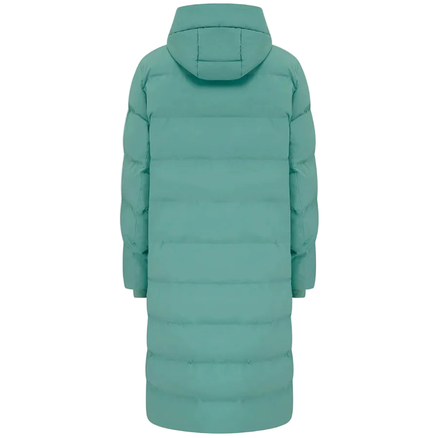 Lighthouse women's Savannah long padded coat in duck egg blue