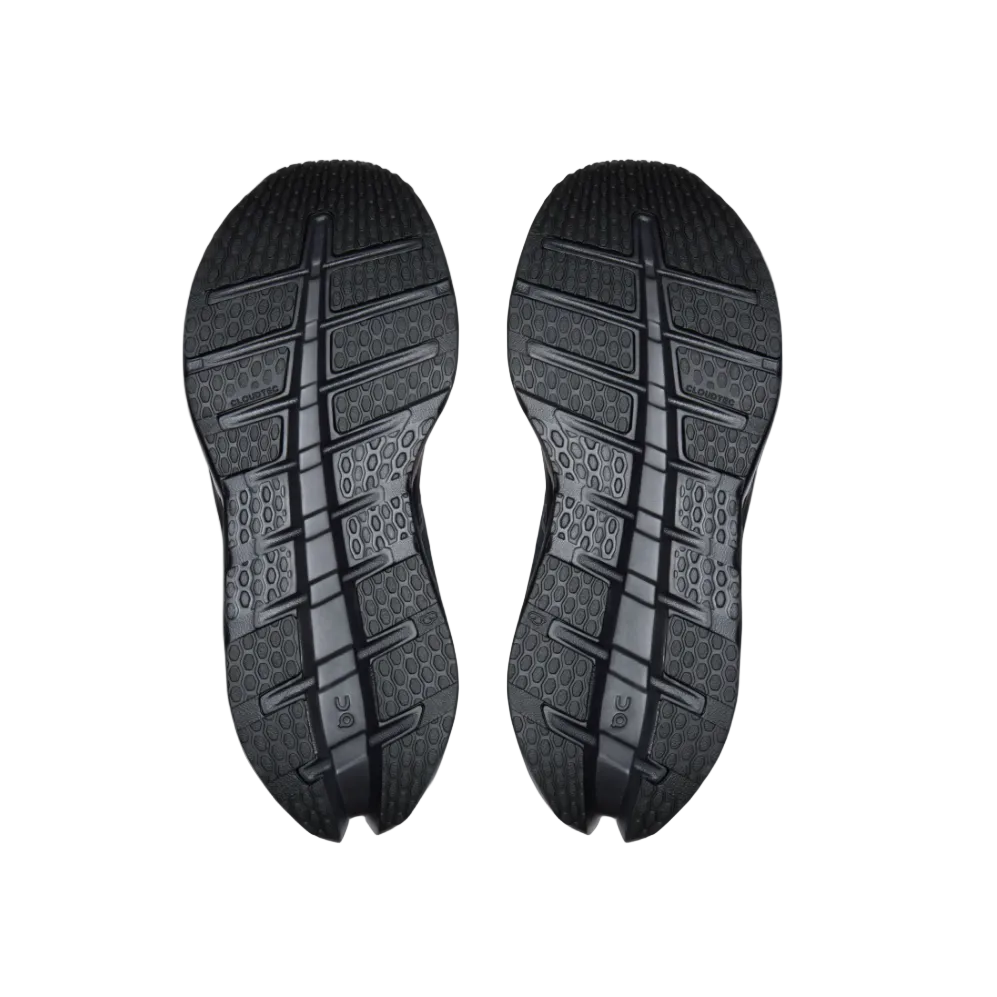 On Womens Trainer Cloudrunner 3 Waterproof Black/Black