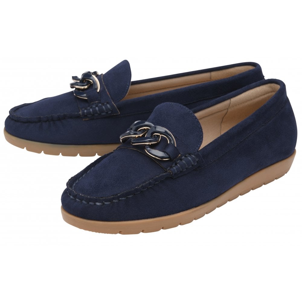 Lotus Womens Shoe Coma Navy
