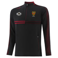 O’Neills Kids Top Down GAA Nepal Brushed ½ Zip Black/Red