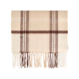 Dubarry New Ross Check Pattern Scarf Oat
