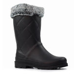 Lazy Dogz Womens Wellington Boots ELZ007 Norway Black
